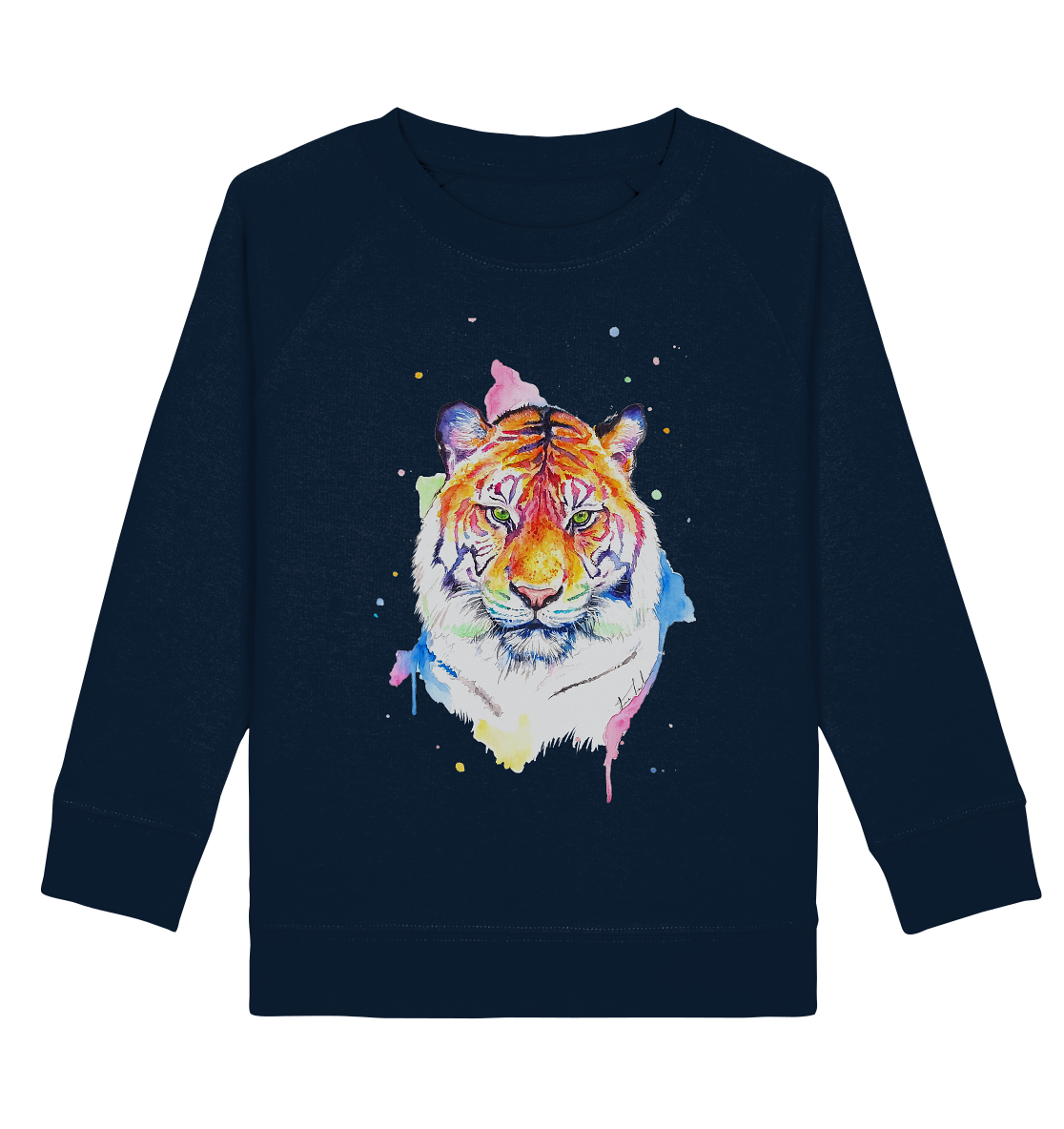 Bunter Tiger - Kids Organic Sweatshirt