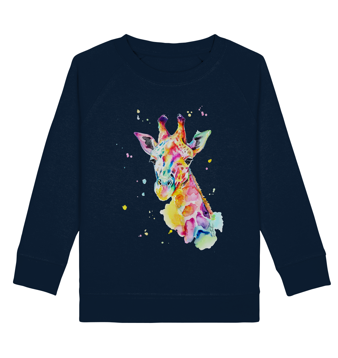 Bunte Giraffe - Kids Organic Sweatshirt