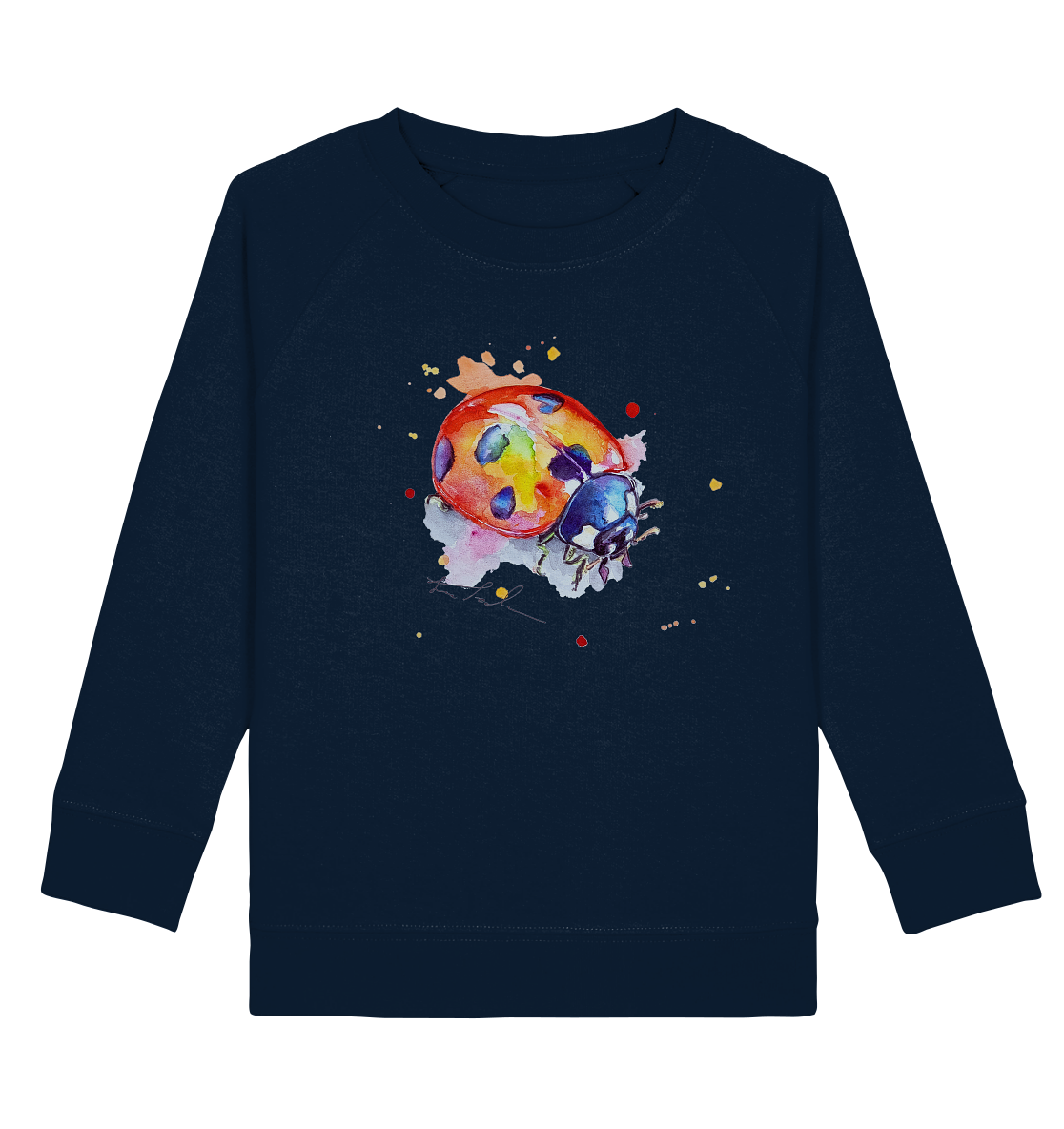 Bunter Marienkäfer - Kids Organic Sweatshirt