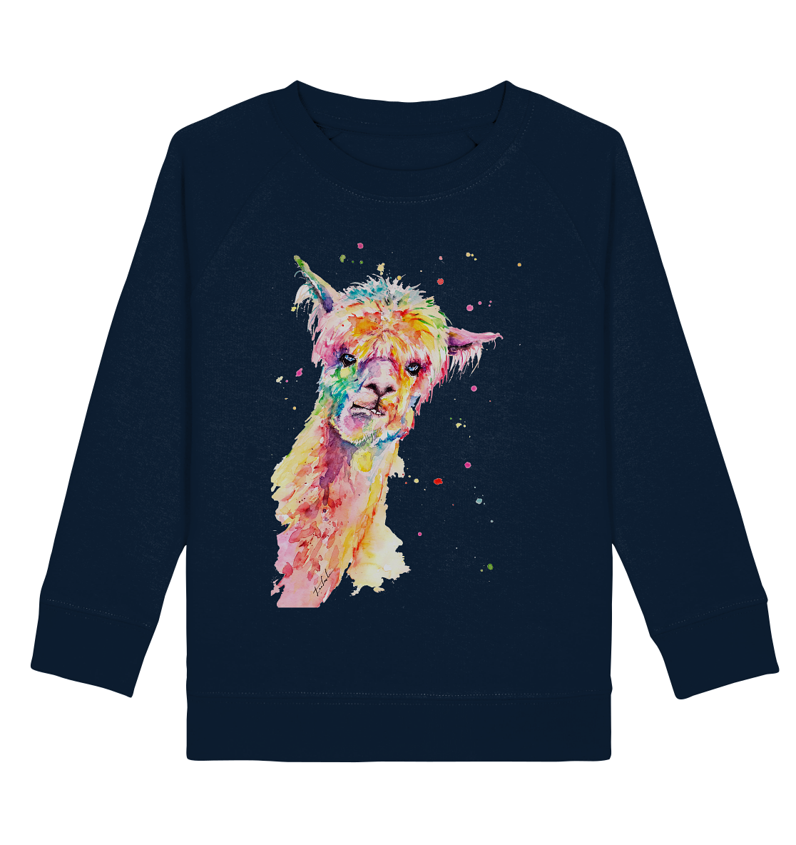 Lustiges Alpaka - Kids Organic Sweatshirt
