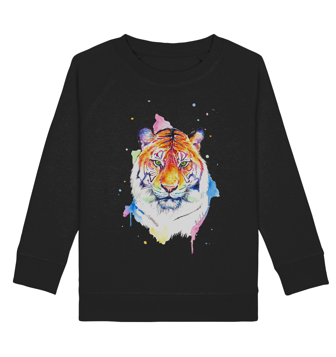Bunter Tiger - Kids Organic Sweatshirt