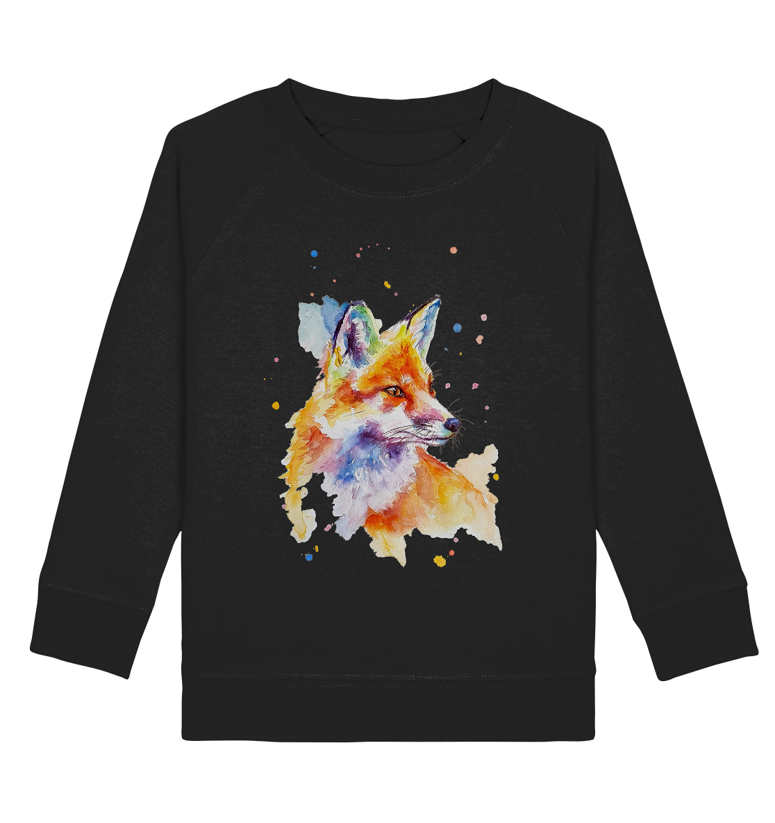 Bunter Fuchs - Kids Organic Sweatshirt