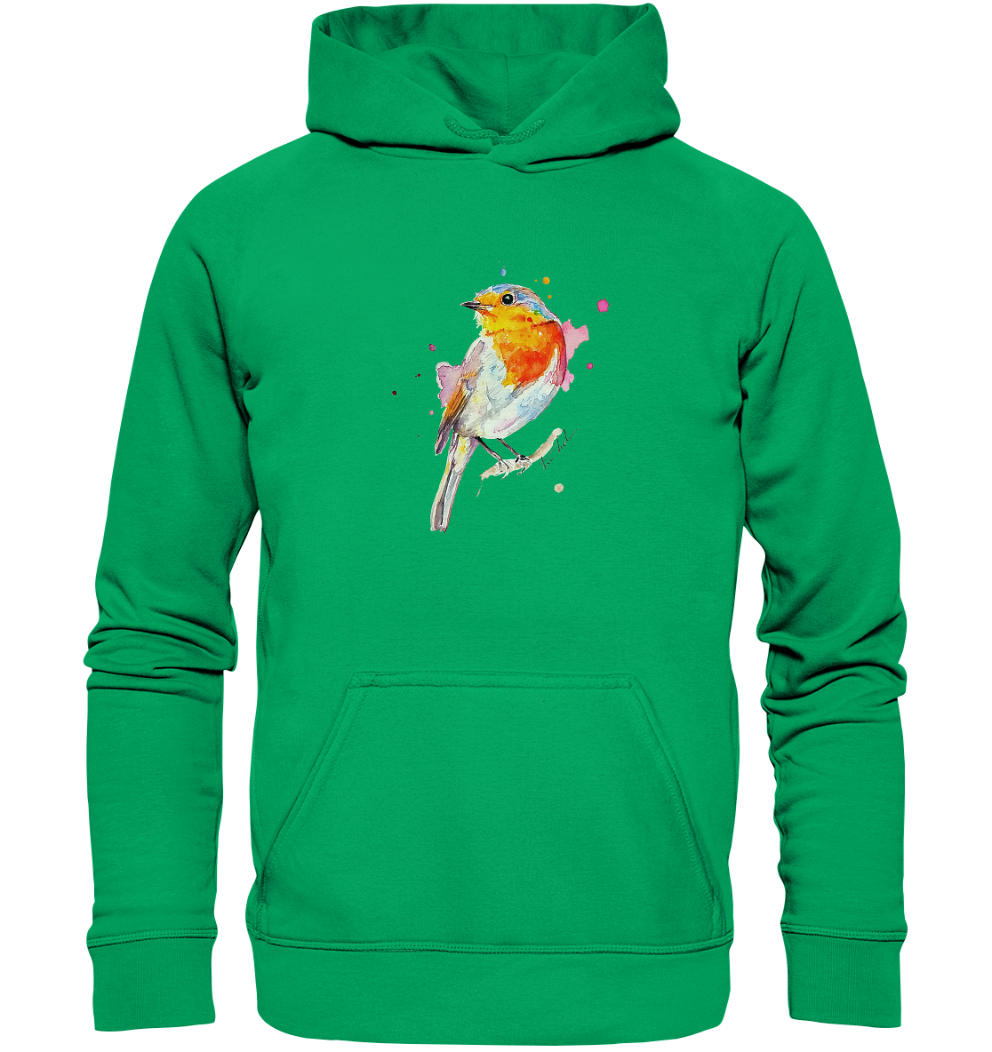 Buntes Rotkehlchen - Kids Premium Hoodie