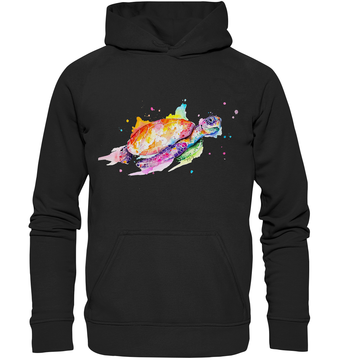 Bunte Meeresschildkröte - Kids Premium Hoodie