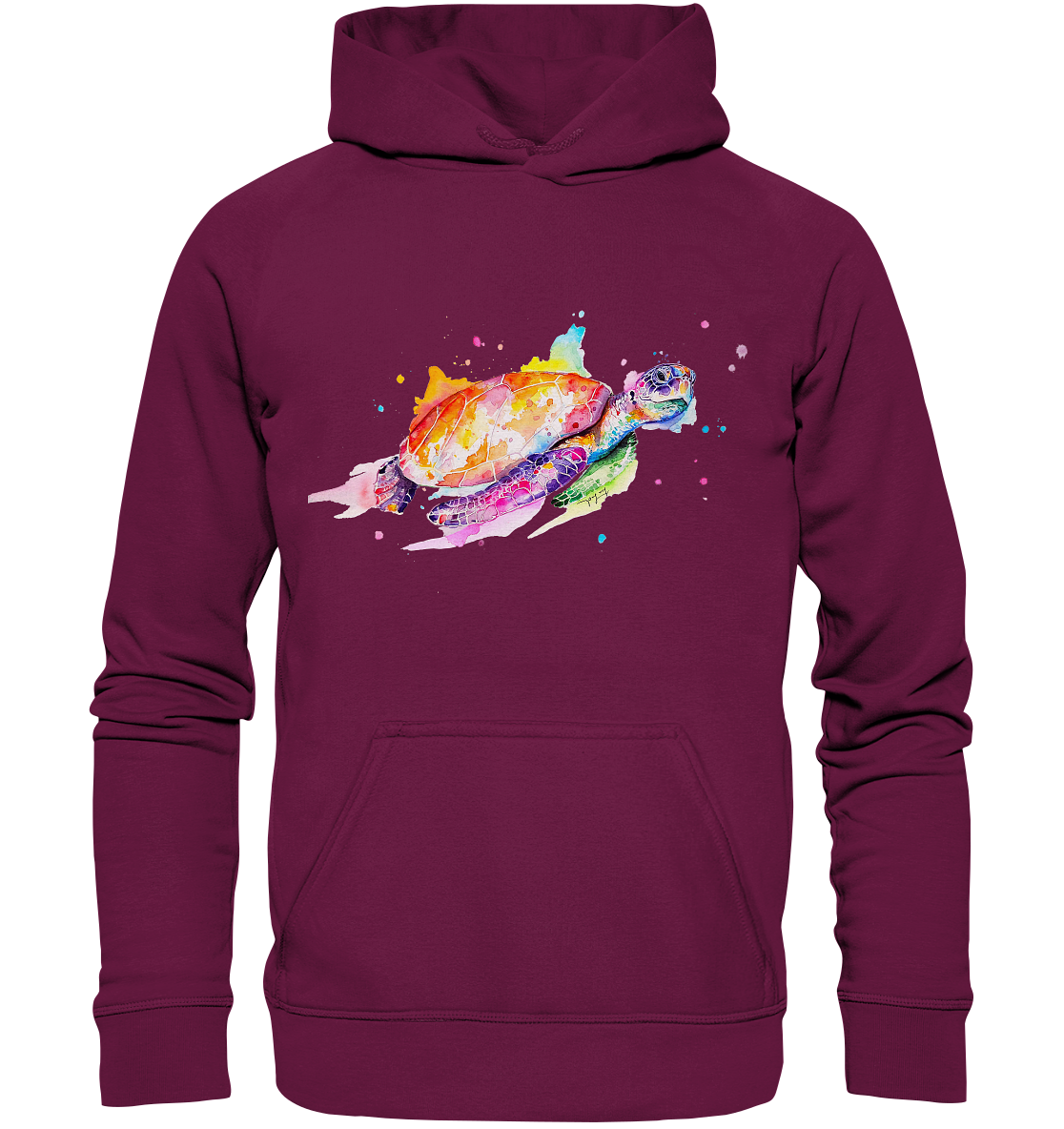 Bunte Meeresschildkröte - Kids Premium Hoodie