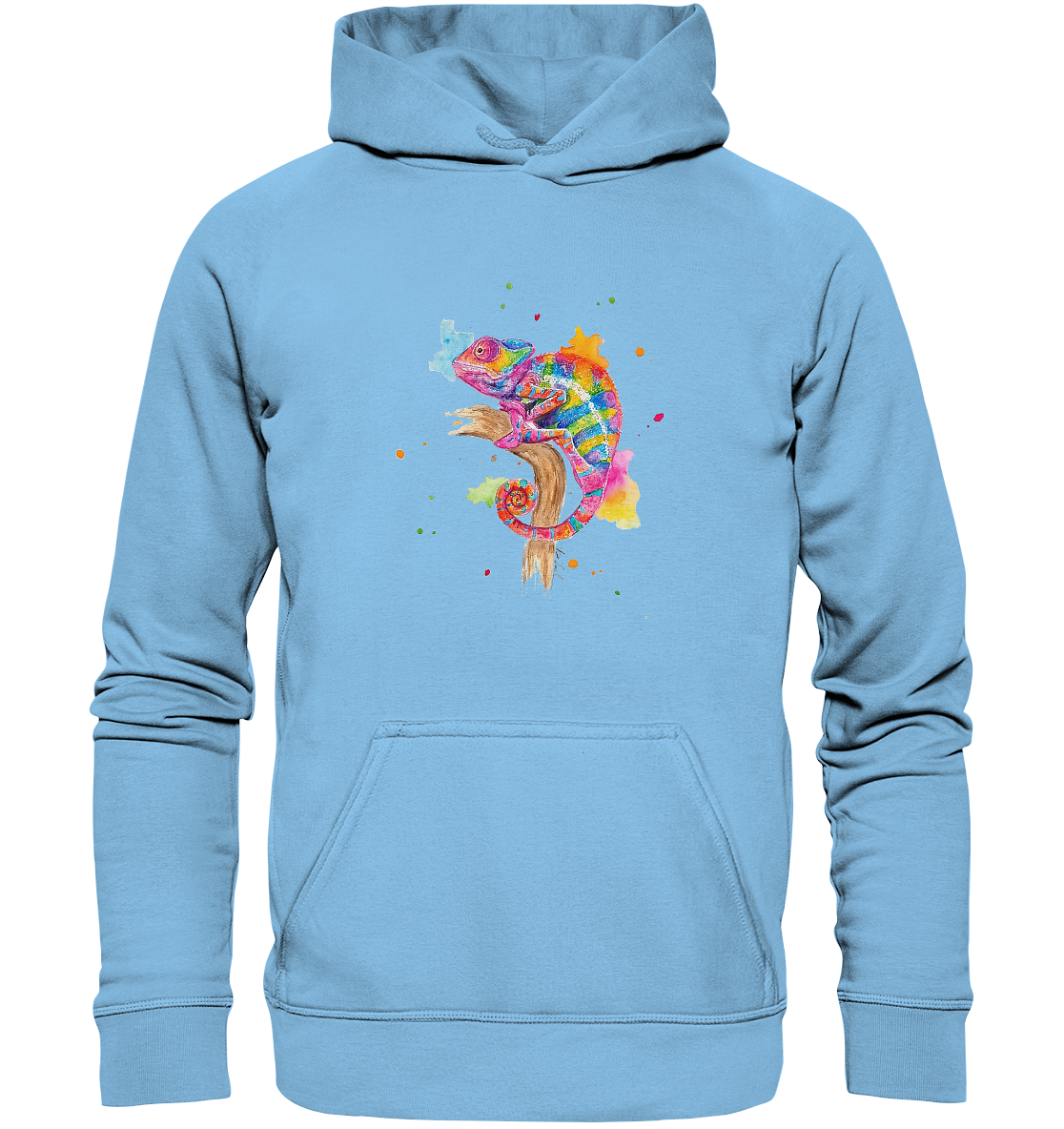 Buntes Chamäleon - Kids Premium Hoodie
