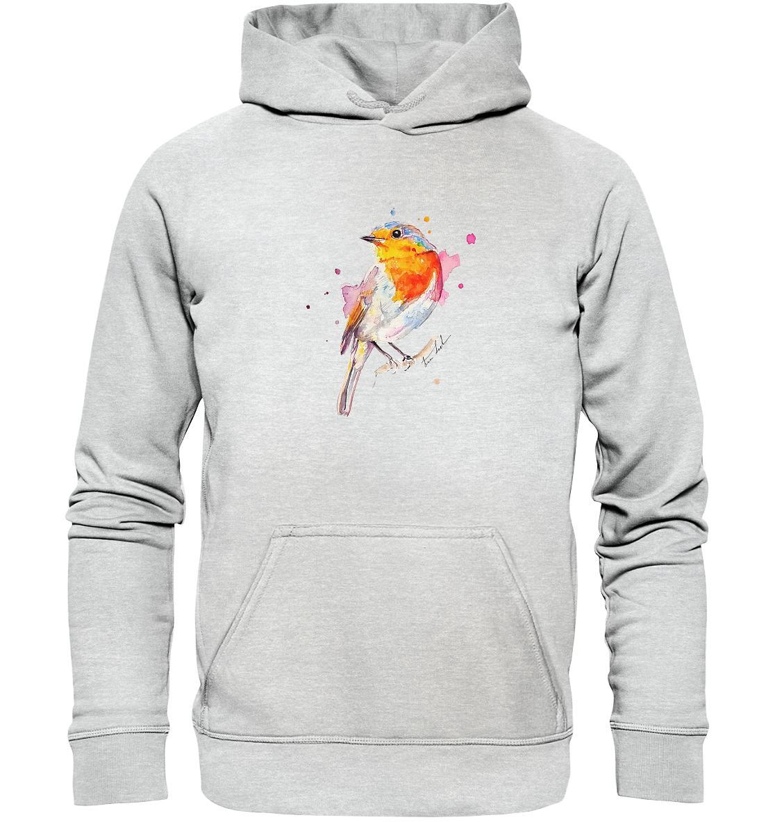 Buntes Rotkehlchen - Kids Premium Hoodie