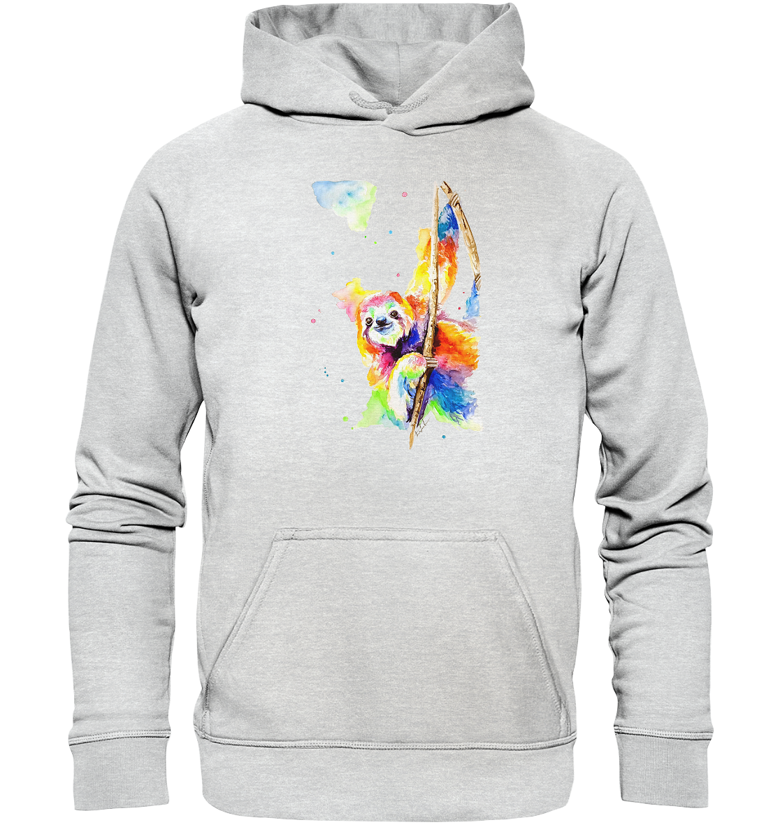 Buntes Faultier - Kids Premium Hoodie