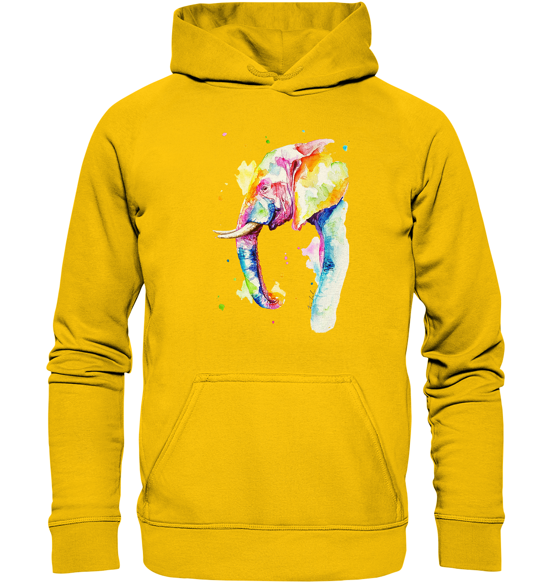 Bunter Elefant - Kids Premium Hoodie