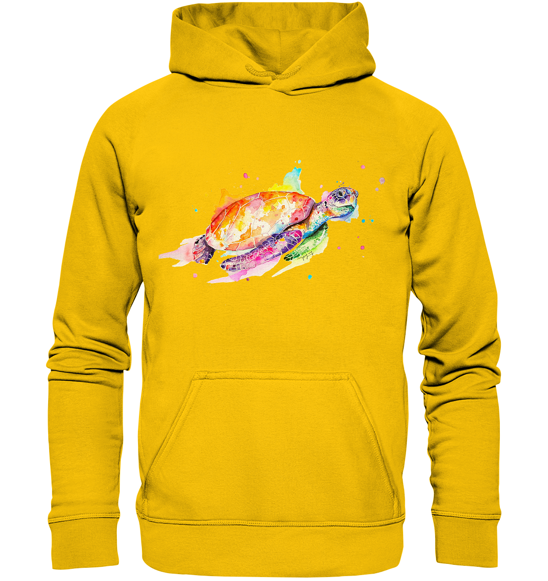 Bunte Meeresschildkröte - Kids Premium Hoodie