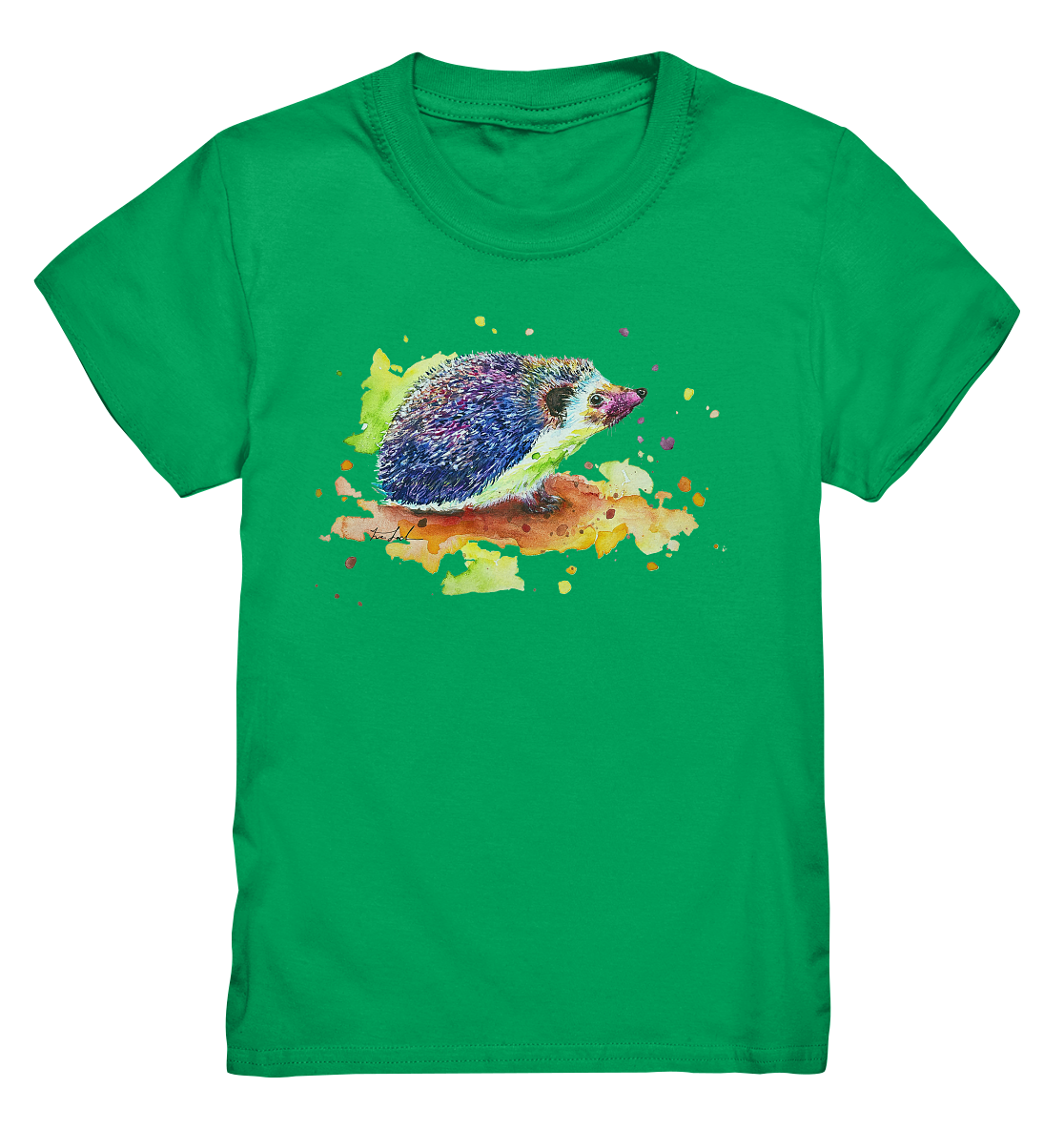 Motiv farbenfroher Igel - Kids Premium Shirt