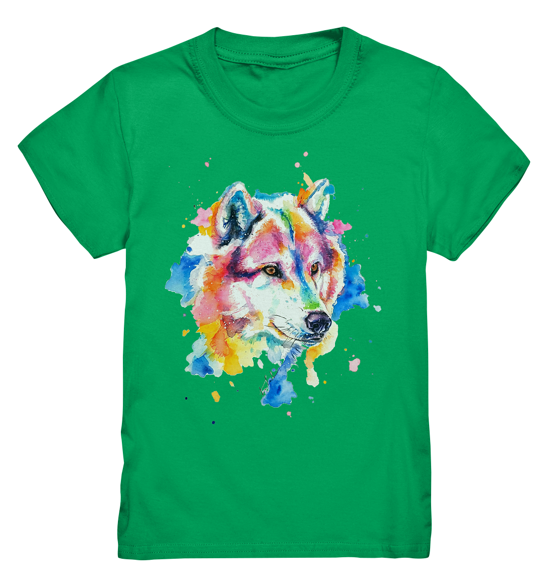 Bunter Wolf - Kids Premium Shirt