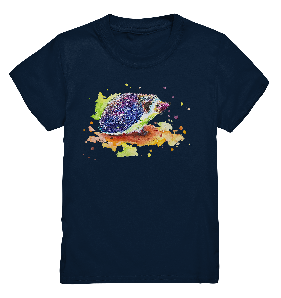 Motiv farbenfroher Igel - Kids Premium Shirt