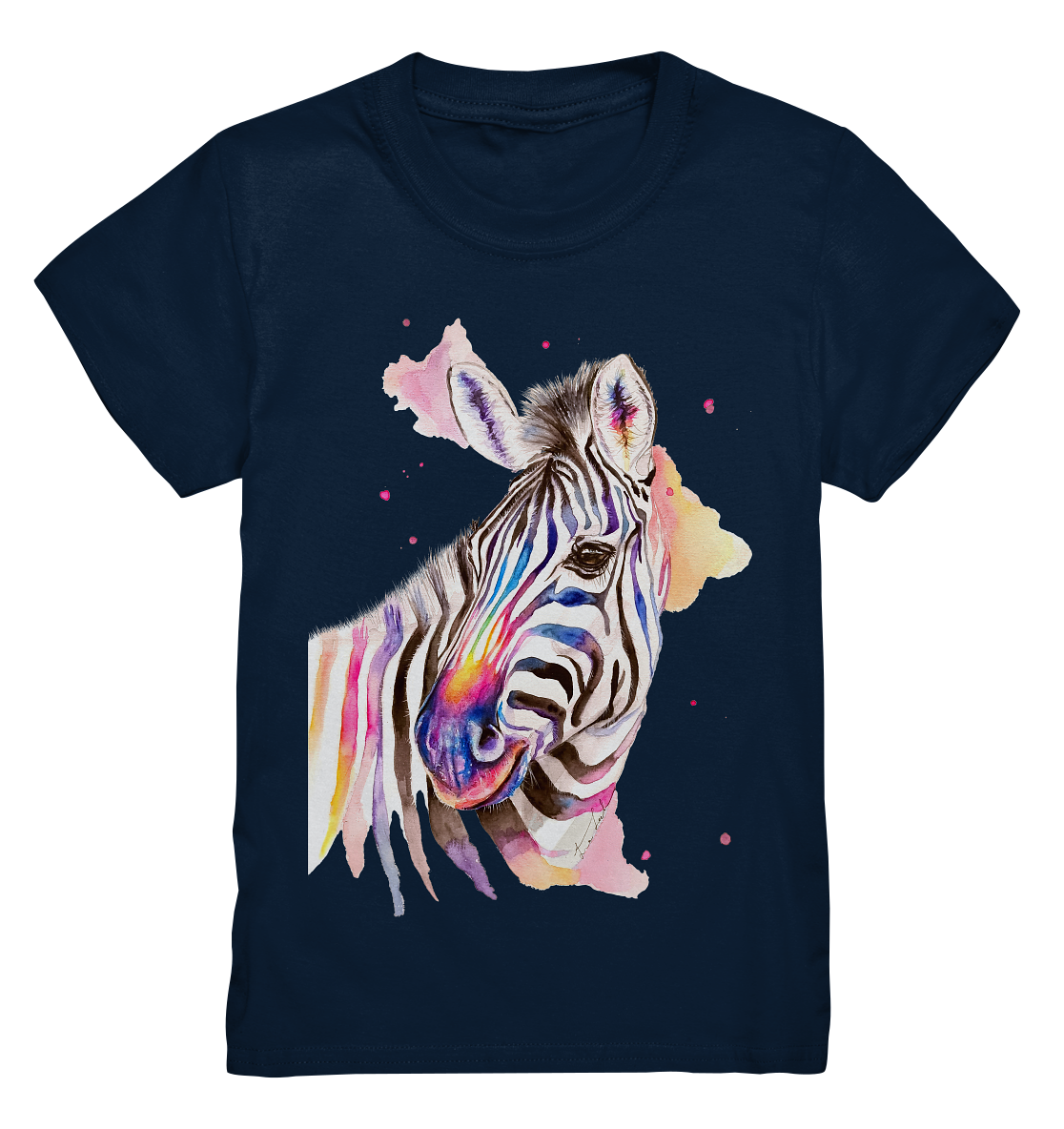 Buntes Zebra - Kids Premium Shirt