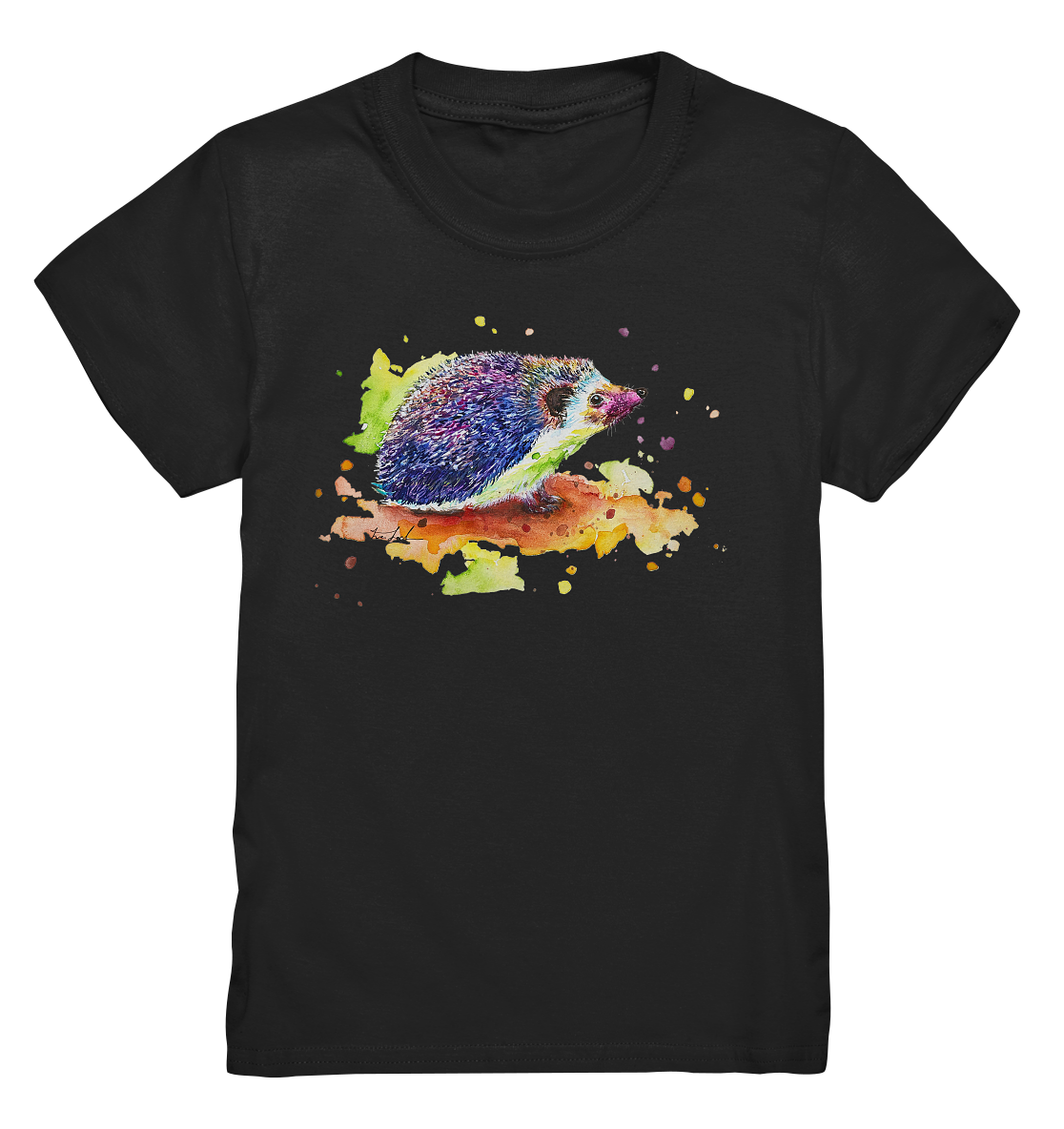 Motiv farbenfroher Igel - Kids Premium Shirt