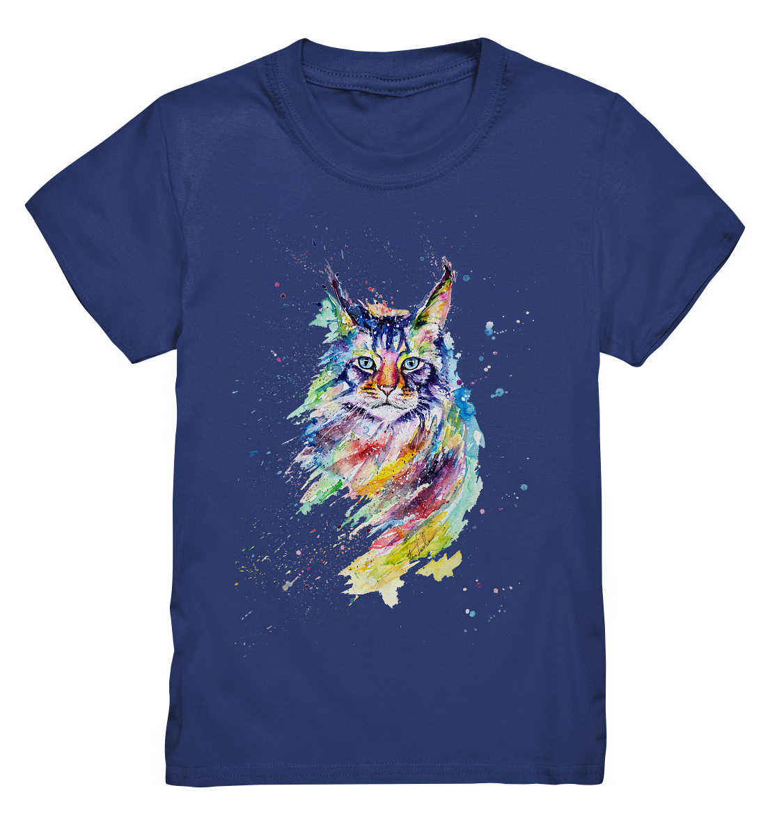 Bunte Katze - Kids Premium Shirt