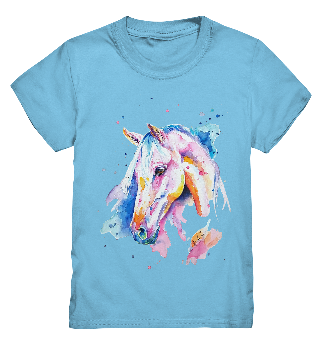 Buntes Pferd - Kids Premium Shirt