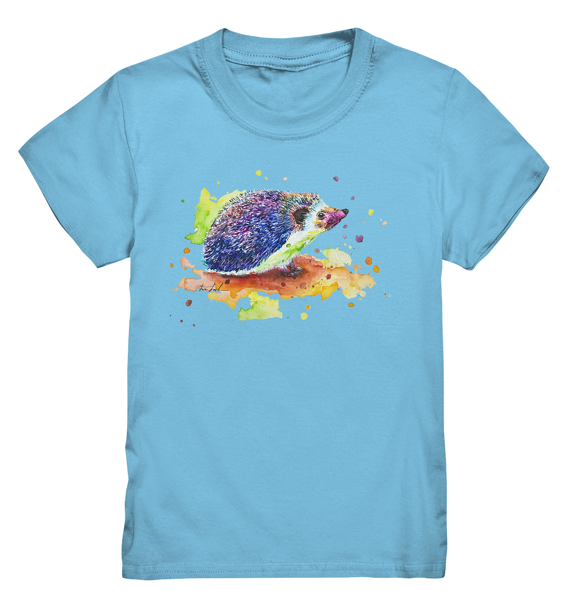 Motiv farbenfroher Igel - Kids Premium Shirt