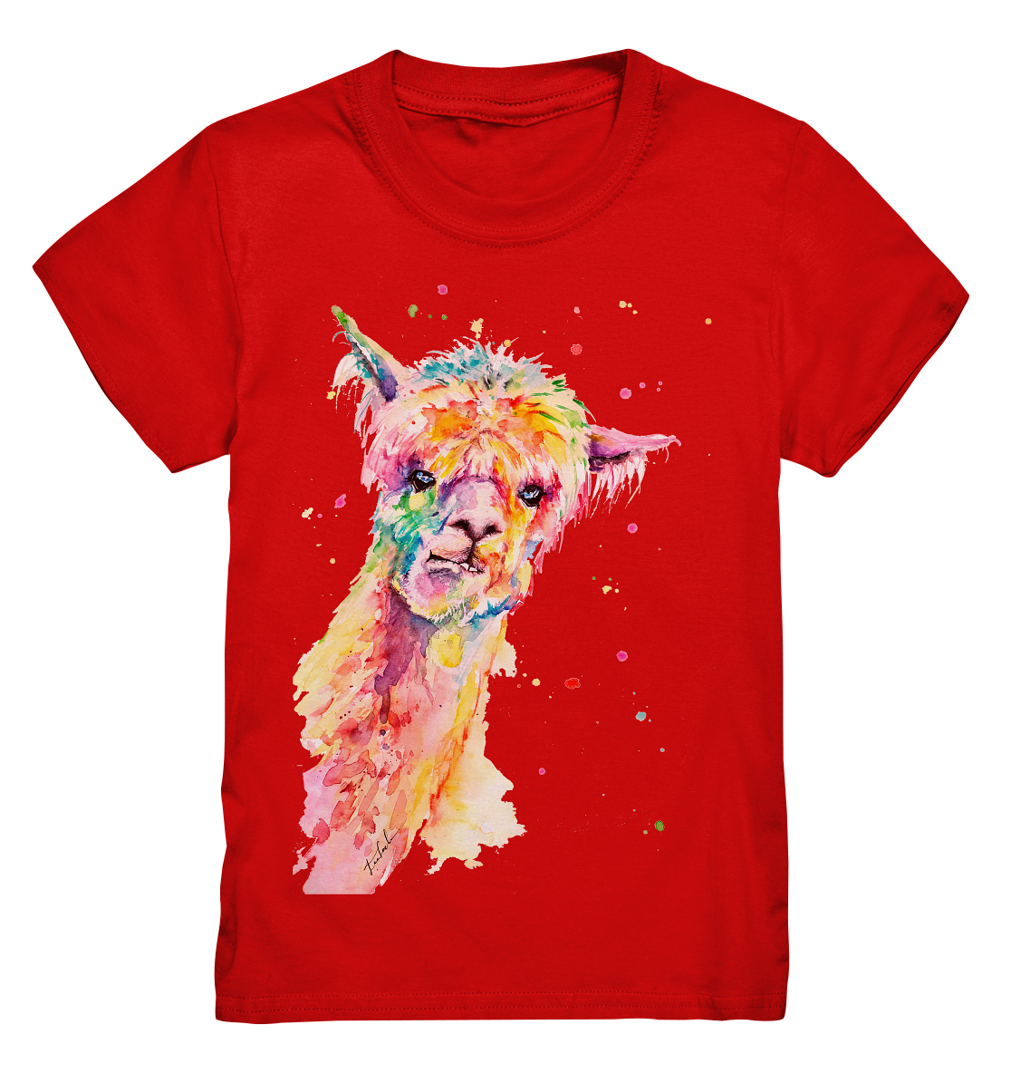 Lustiges Alpaka - Kids Premium Shirt