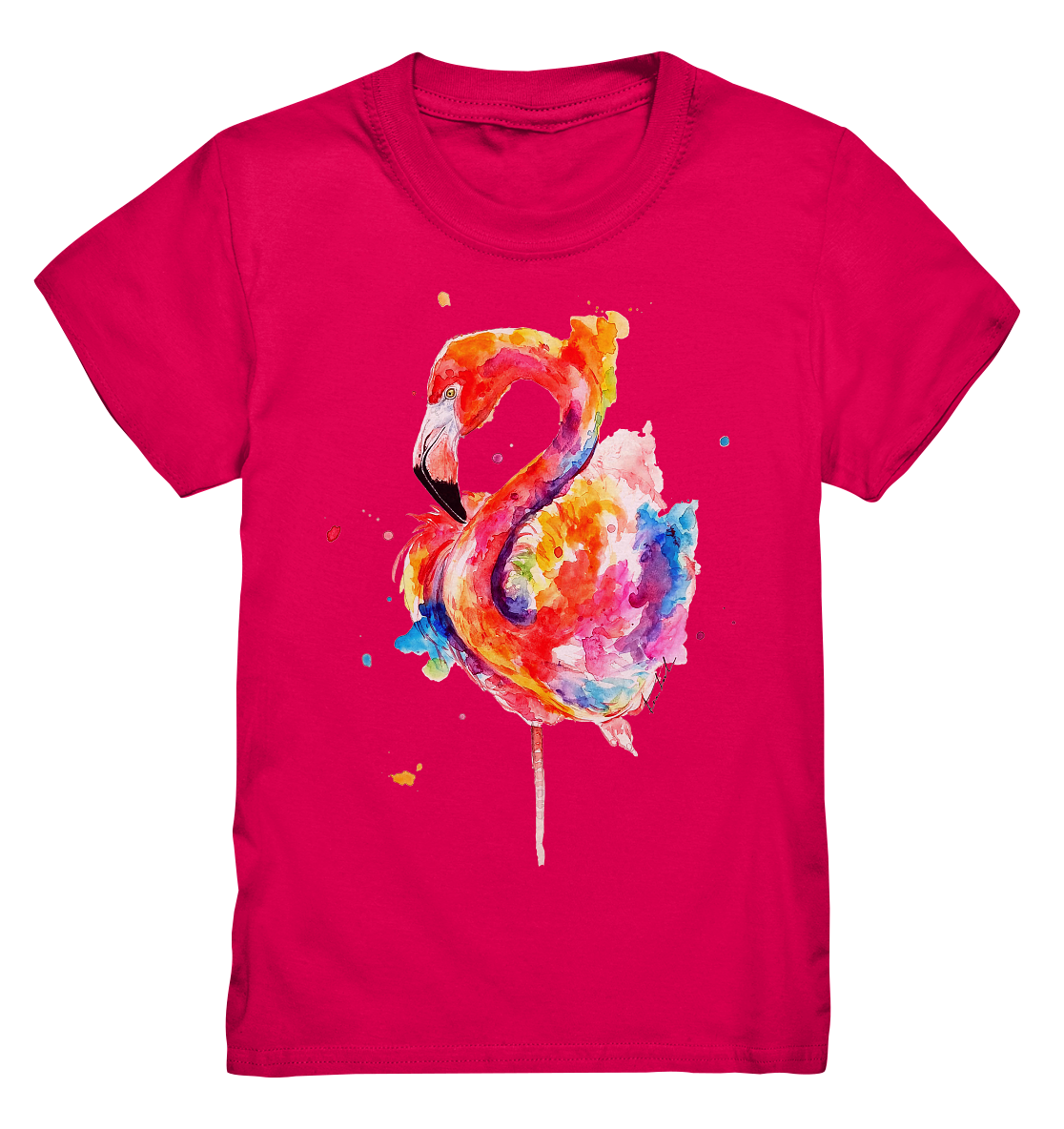 Buntes Flamingo - Kids Premium Shirt