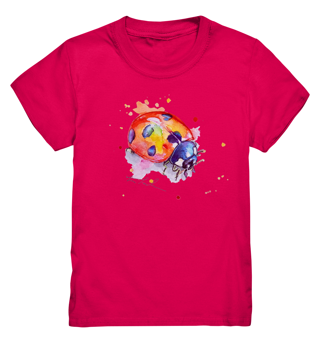 Bunter Marienkäfer - Kids Premium Shirt