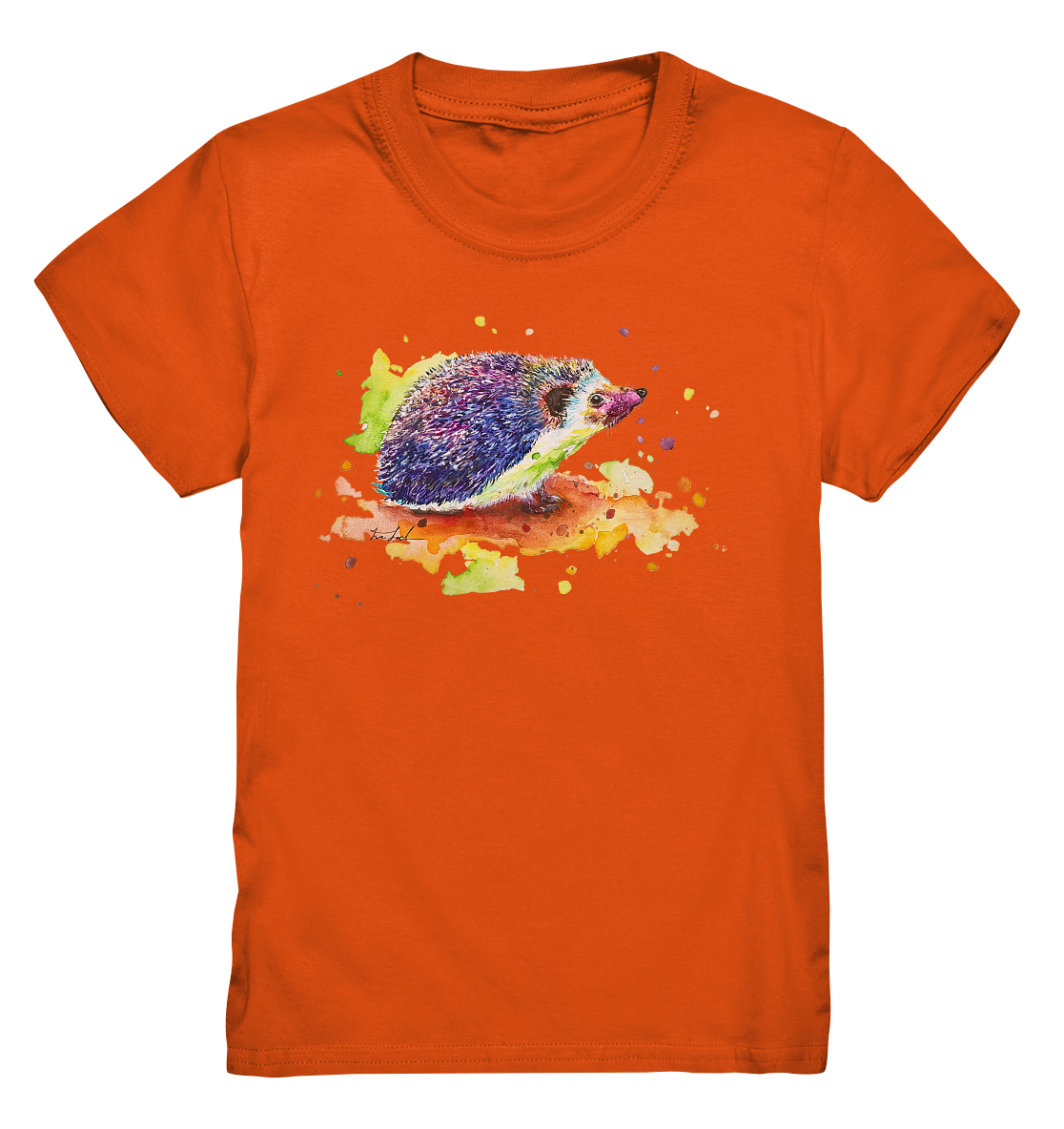 Motiv farbenfroher Igel - Kids Premium Shirt