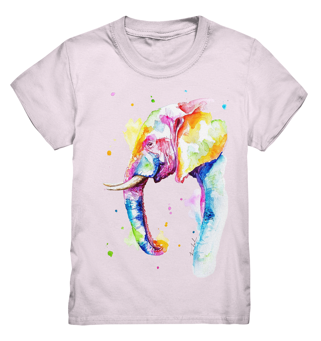 Bunter Elefant - Kids Premium Shirt