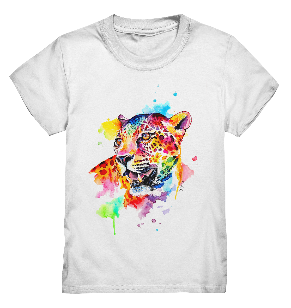 Bunter Leopard - Kids Premium Shirt