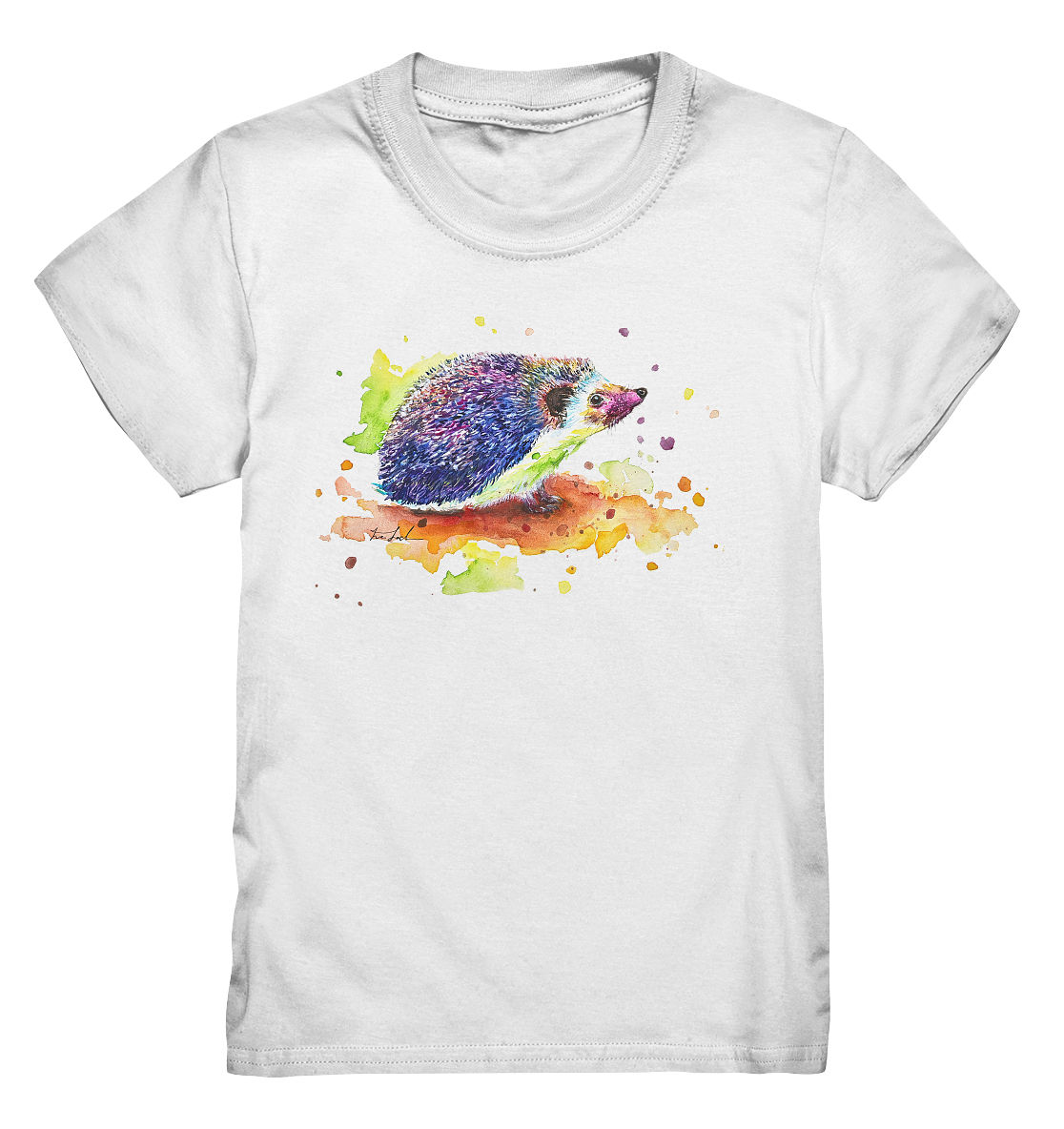 Motiv farbenfroher Igel - Kids Premium Shirt
