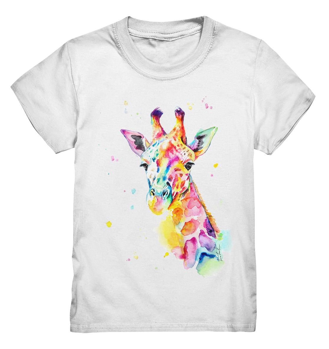 Bunte Giraffe - Kids Premium Shirt