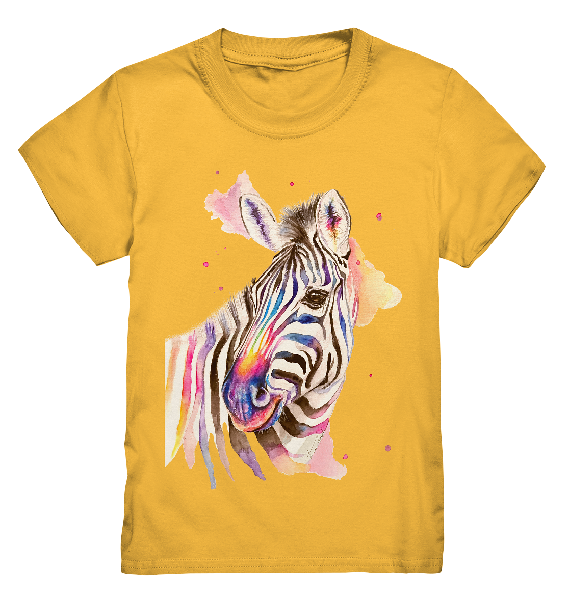 Buntes Zebra - Kids Premium Shirt