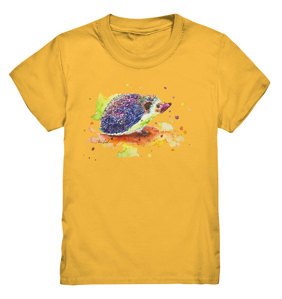 Motiv farbenfroher Igel - Kids Premium Shirt
