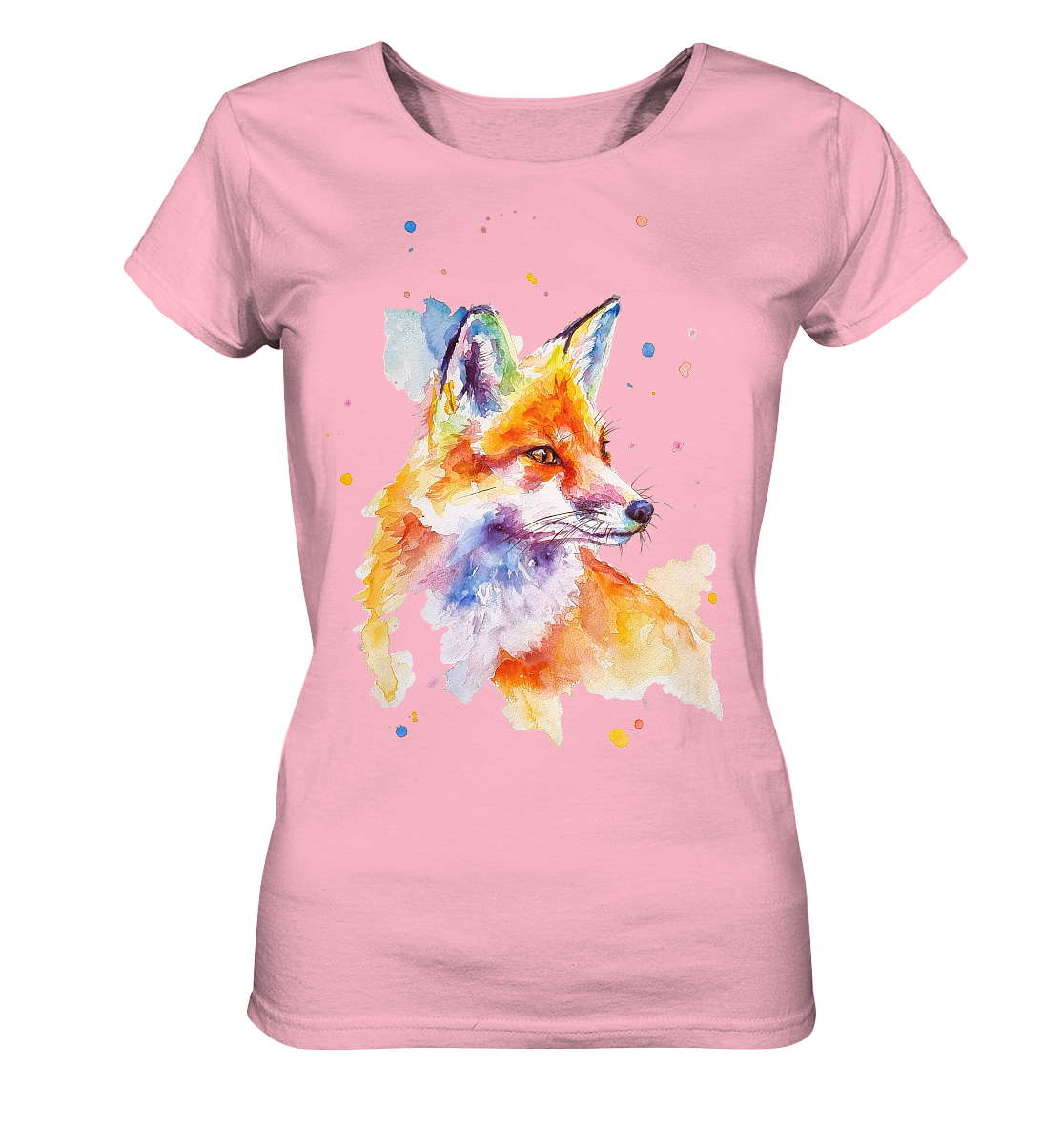 Bunter Fuchs - Ladies Organic Basic Shirt