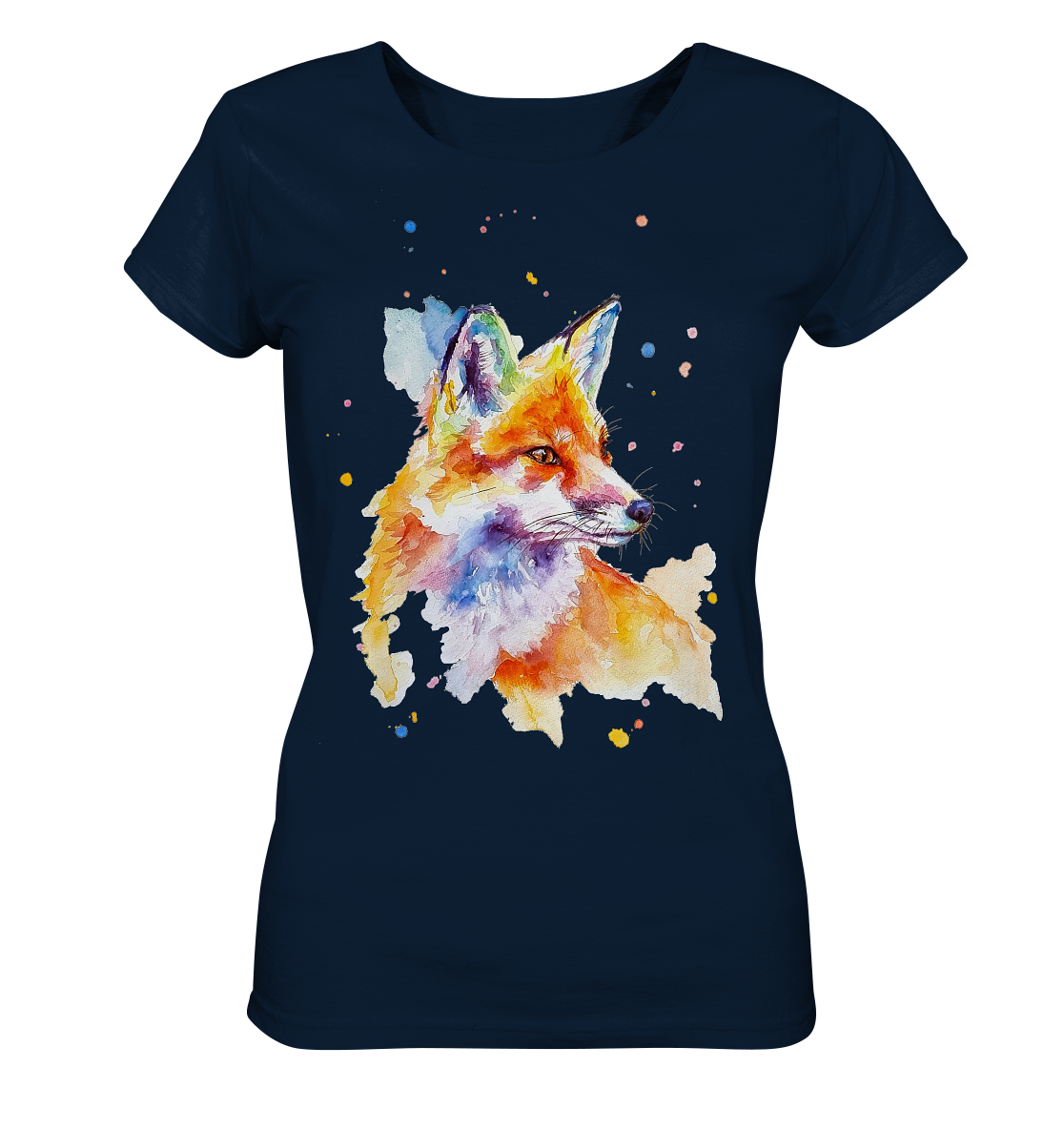 Bunter Fuchs - Ladies Organic Shirt