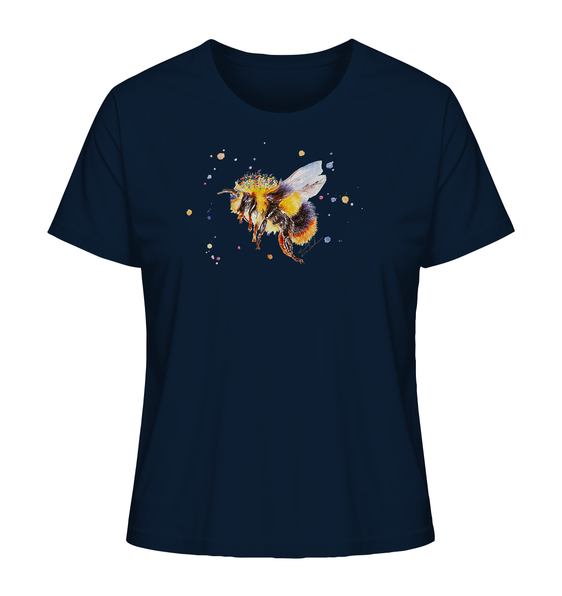 Blumenbiene - Ladies Organic Shirt