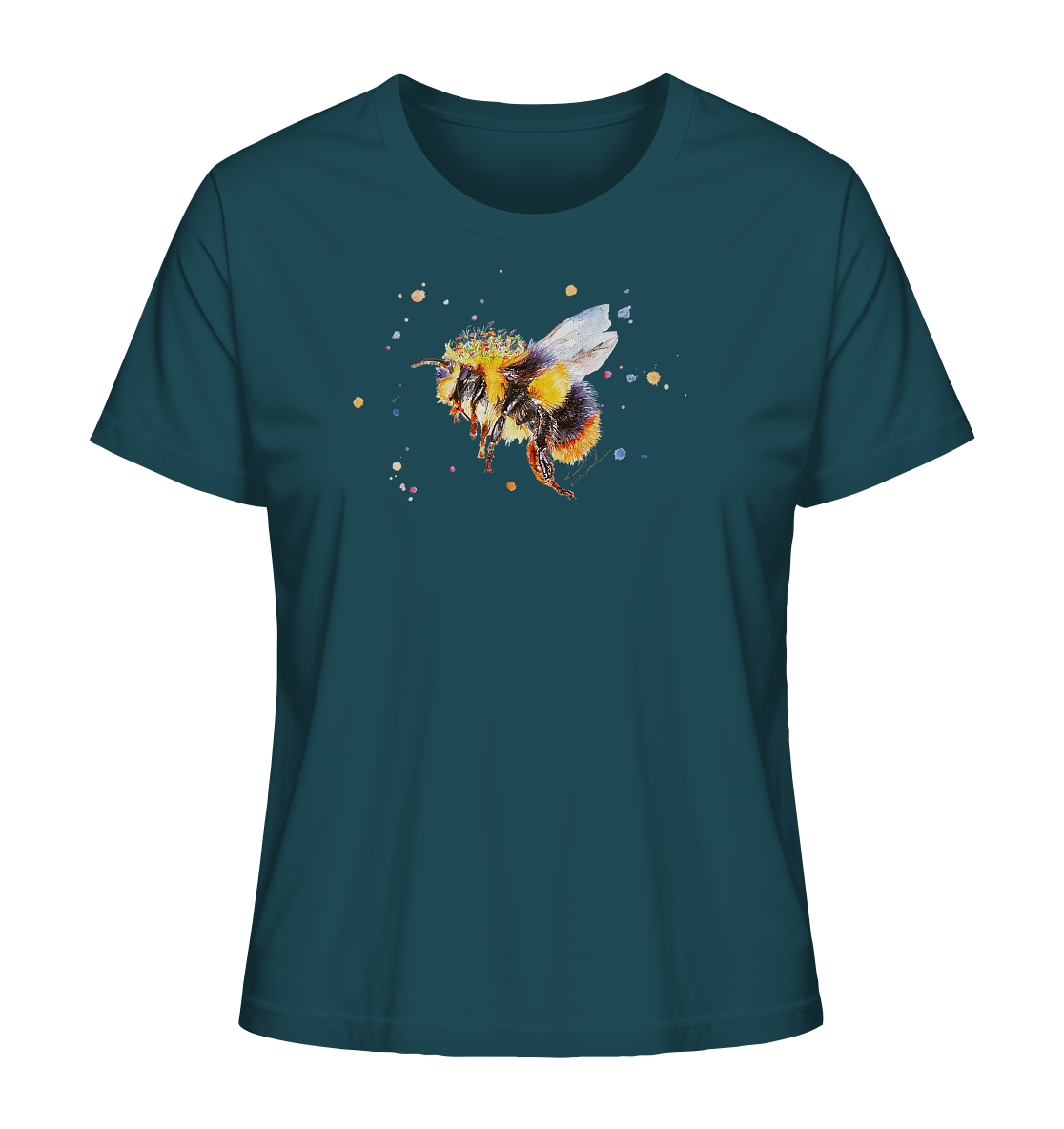Blumenbiene - Ladies Organic Shirt