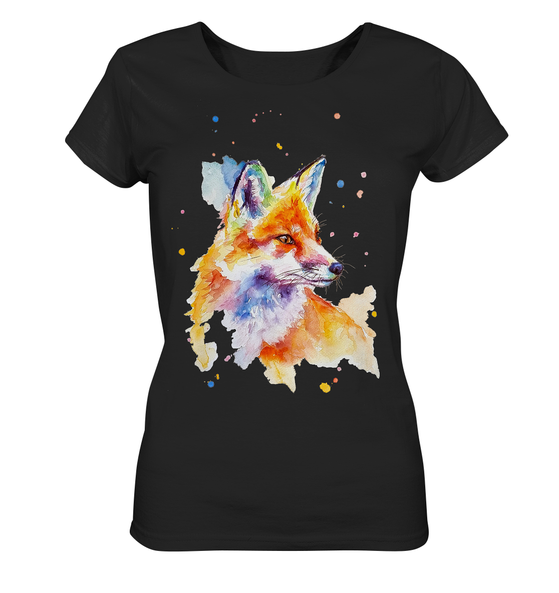 Bunter Fuchs - Ladies Organic Shirt