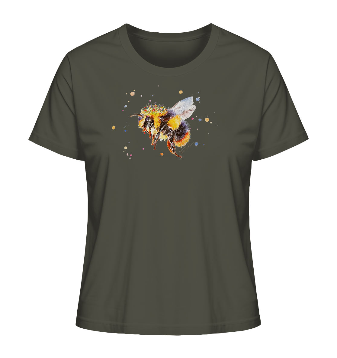 Blumenbiene - Ladies Organic Shirt