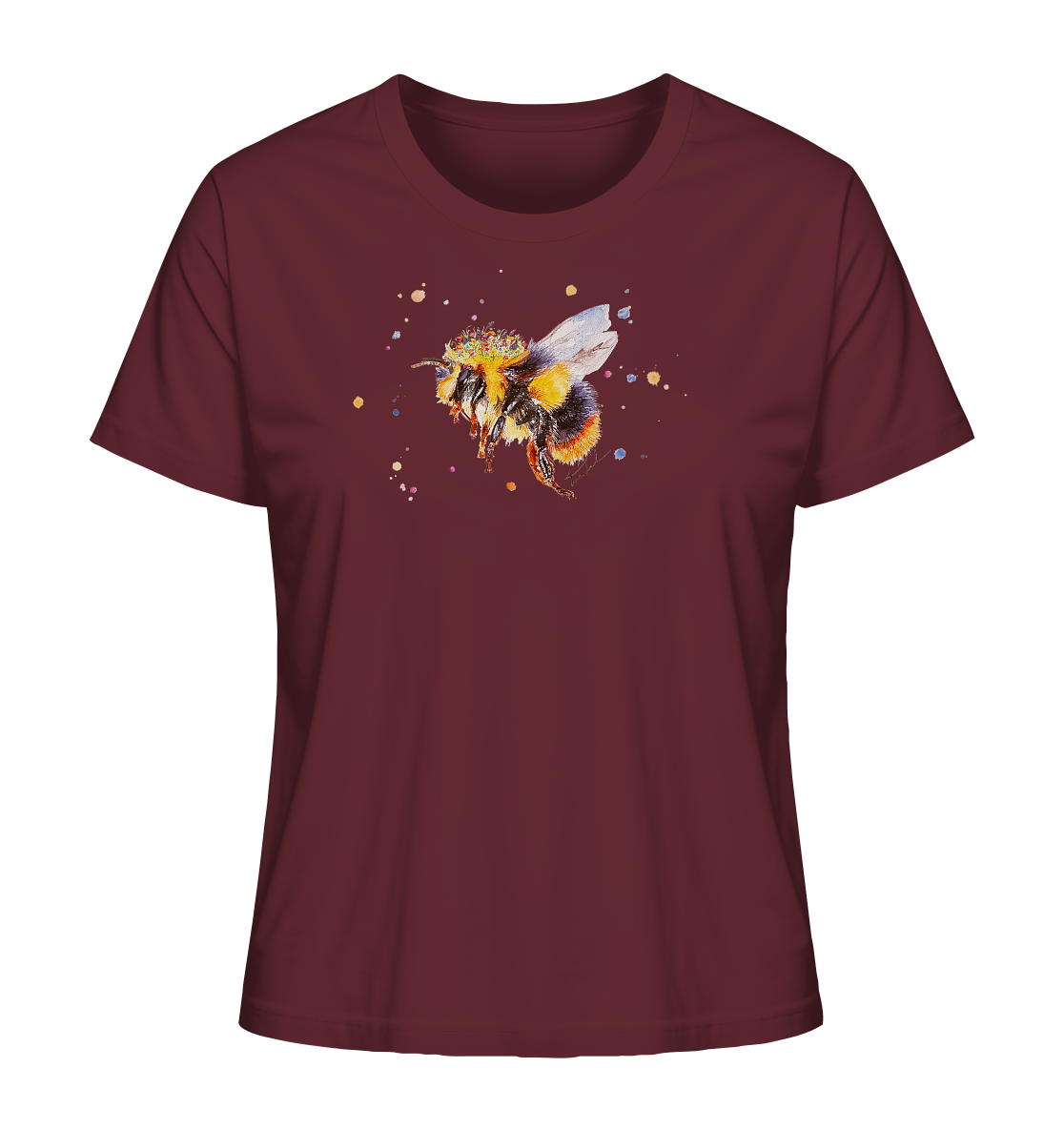 Blumenbiene - Ladies Organic Shirt