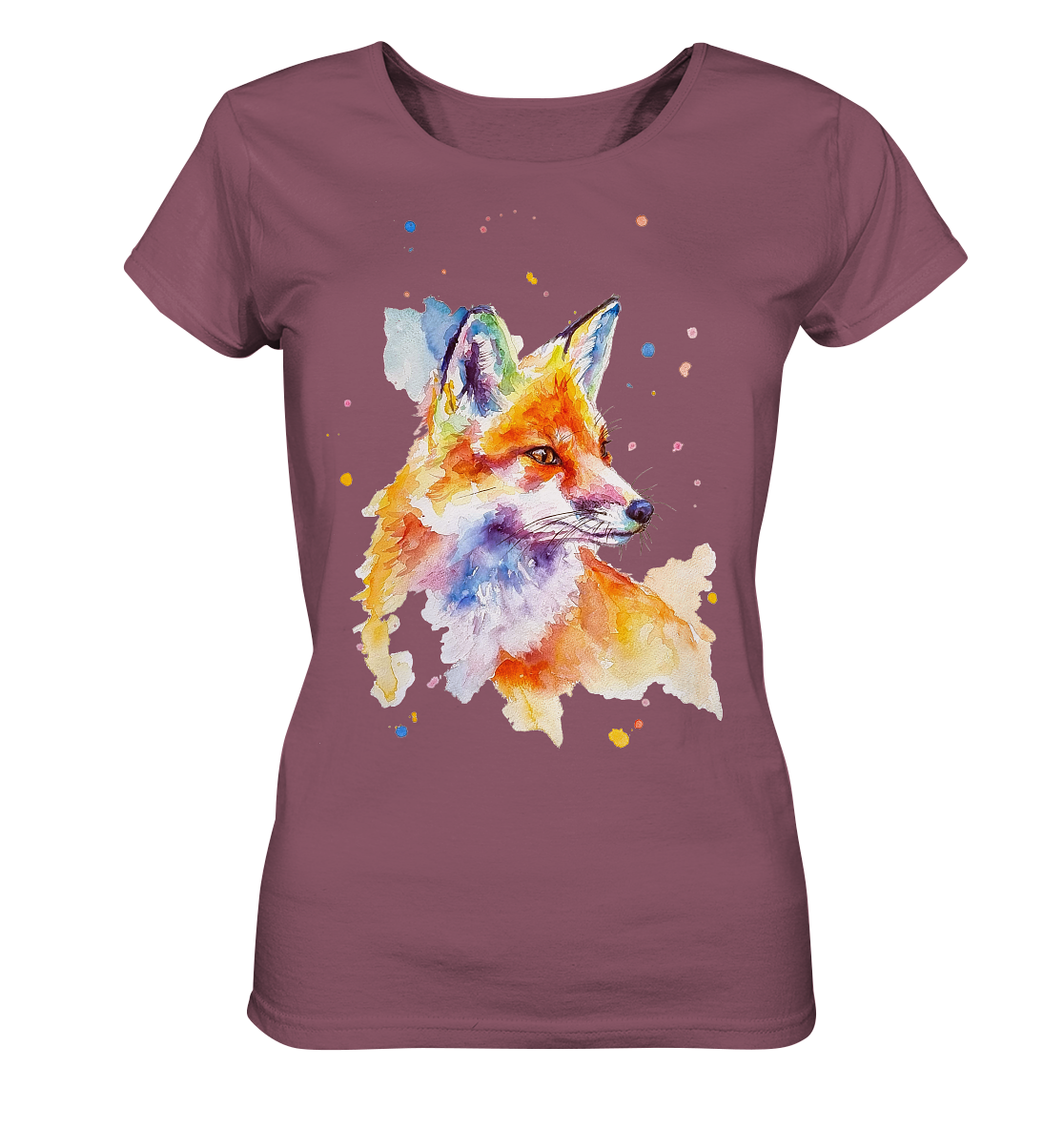 Bunter Fuchs - Ladies Organic Shirt