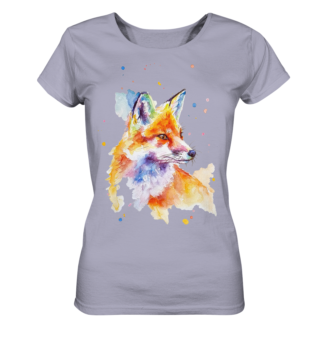 Bunter Fuchs - Ladies Organic Shirt