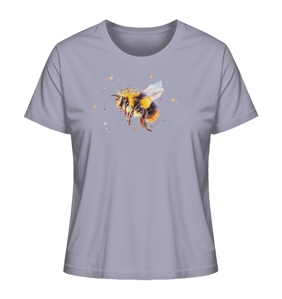 Blumenbiene - Ladies Organic Shirt