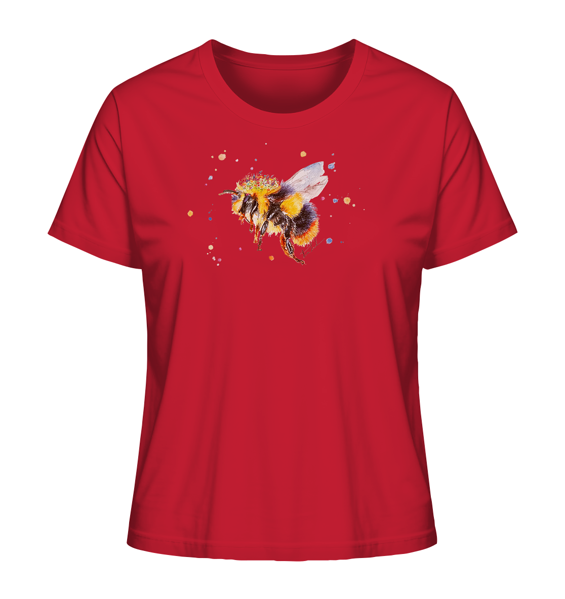 Blumenbiene - Ladies Organic Shirt