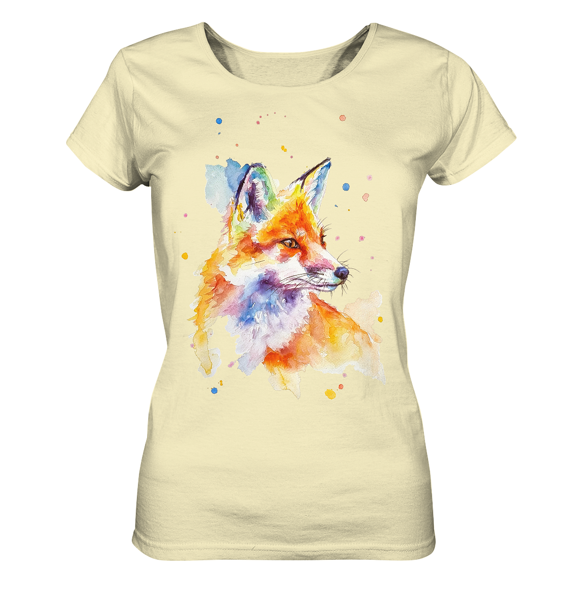 Bunter Fuchs - Ladies Organic Shirt