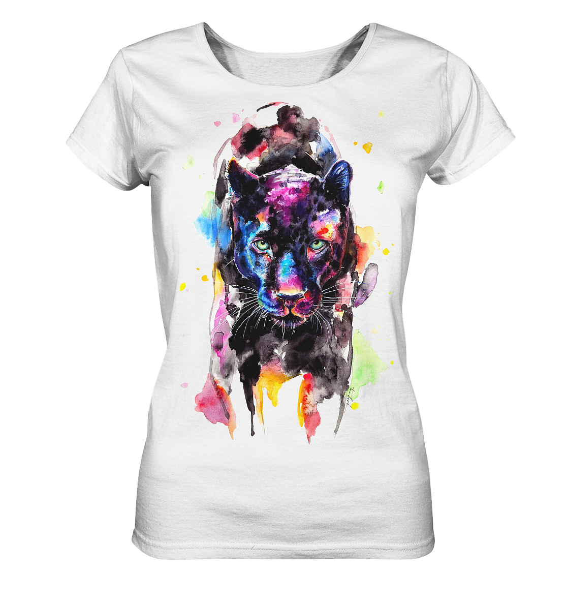 Schwarzer Panther - Ladies Organic Shirt