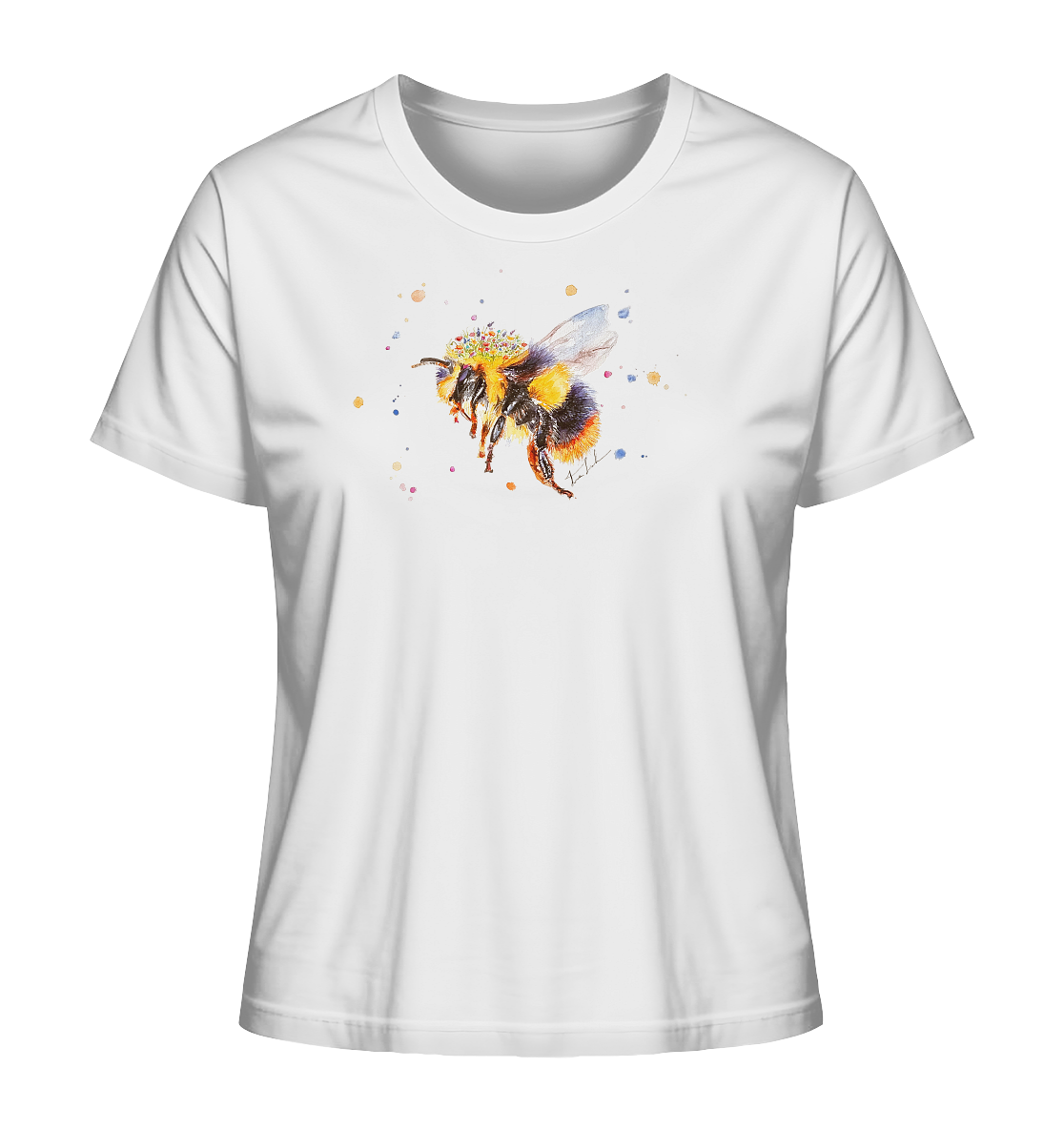Blumenbiene - Ladies Organic Shirt