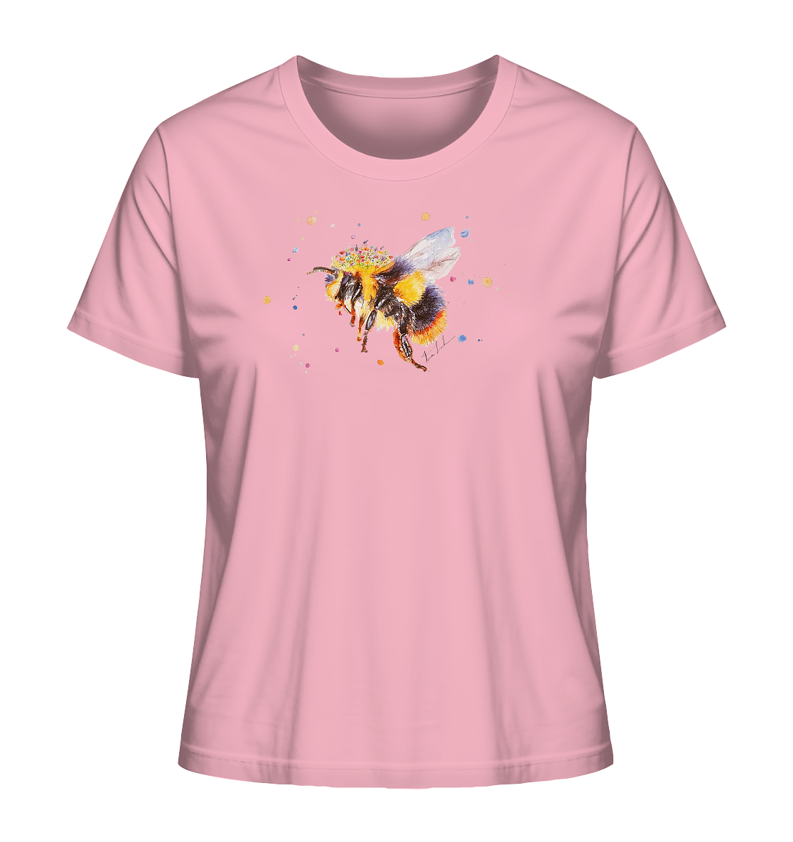 Blumenbiene - Ladies Organic Shirt