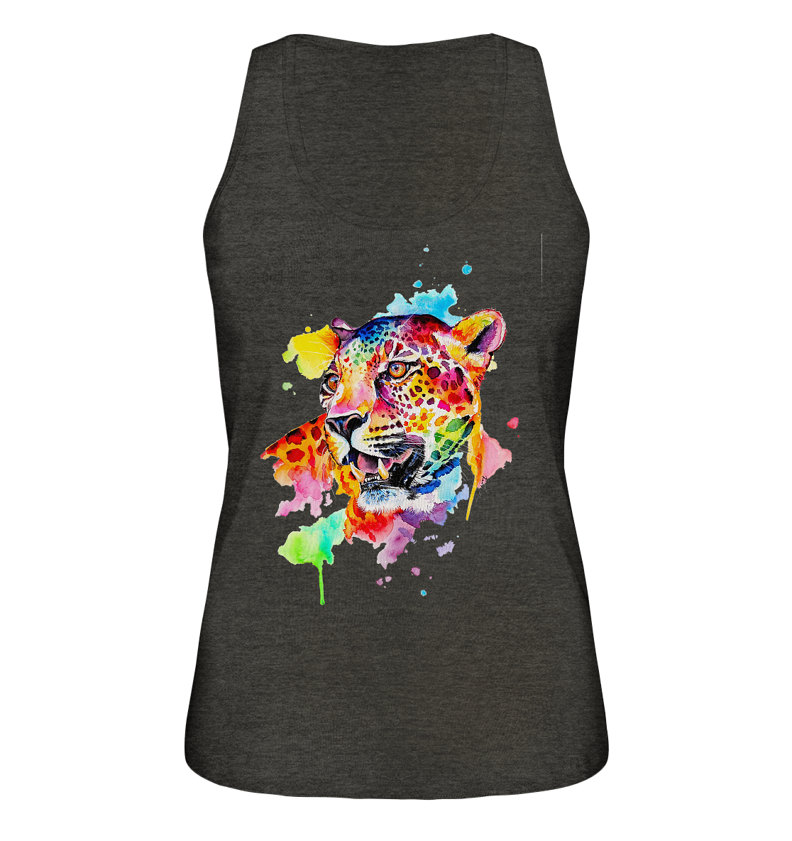 Bunter Leopard - Ladies Organic Tank-Top