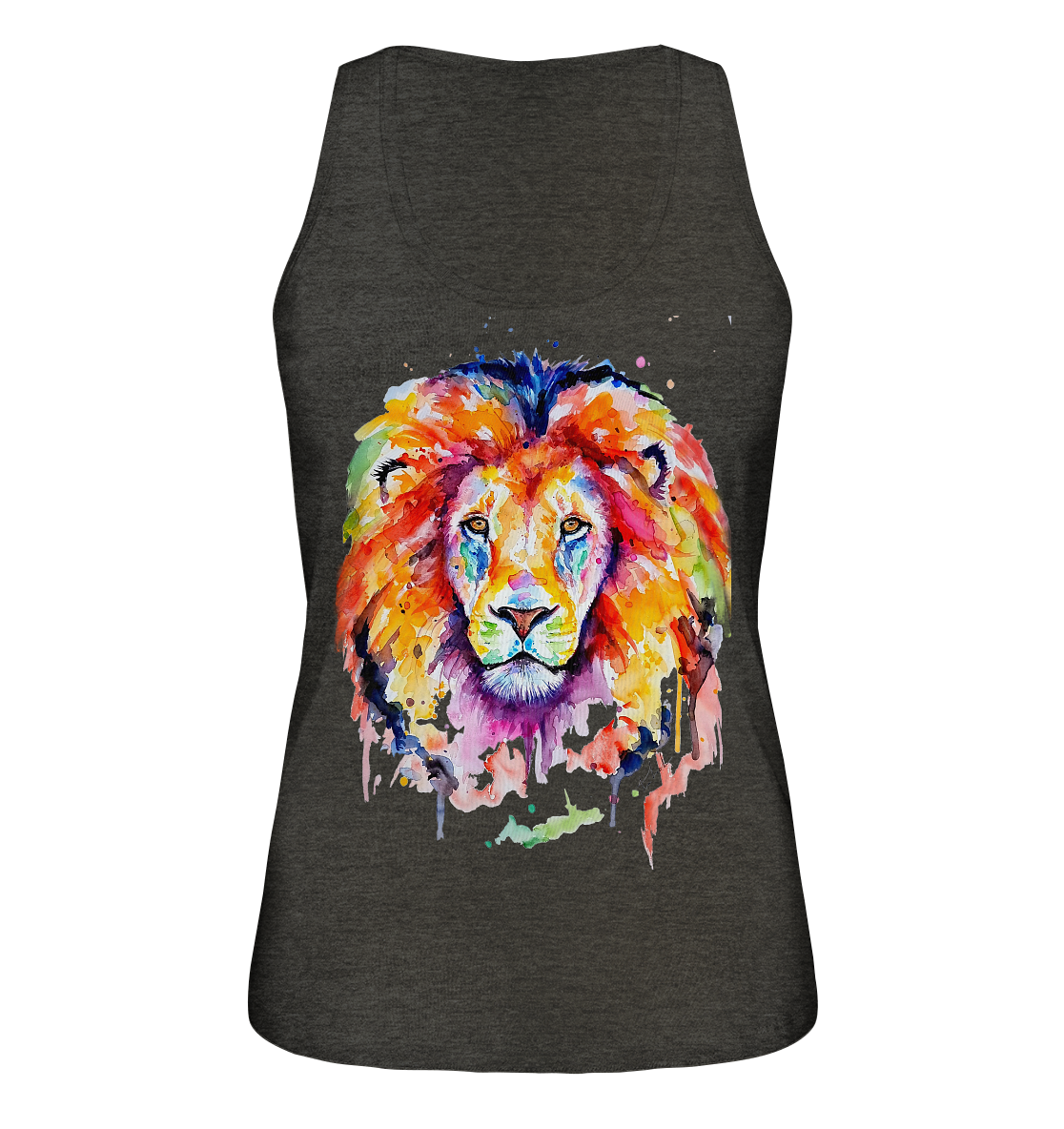 Bunter Löwe - Ladies Organic Tank-Top