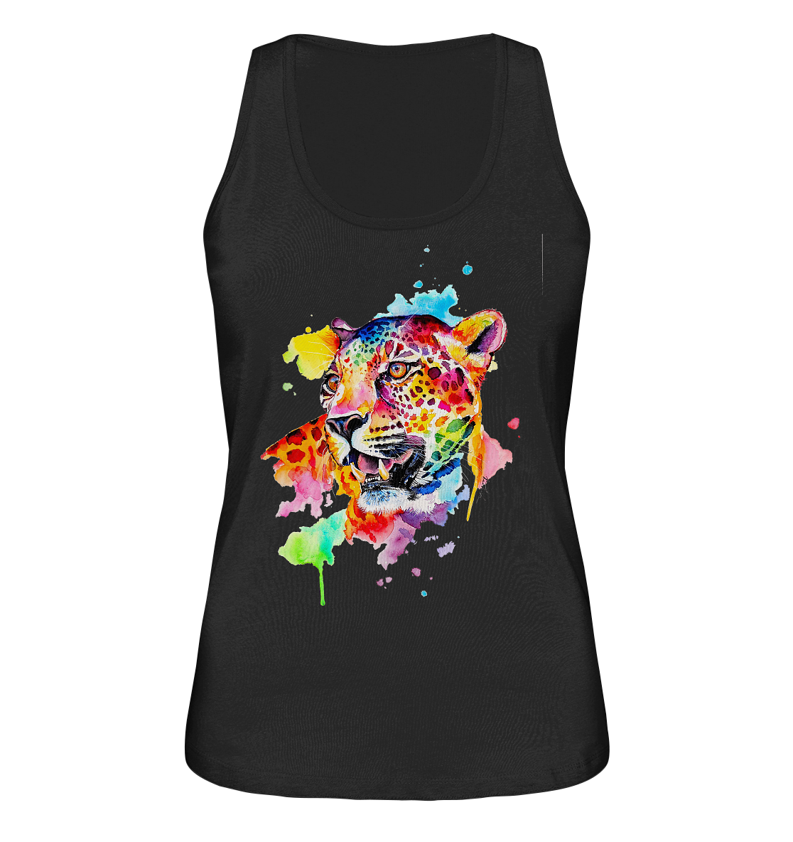 Bunter Leopard - Ladies Organic Tank-Top